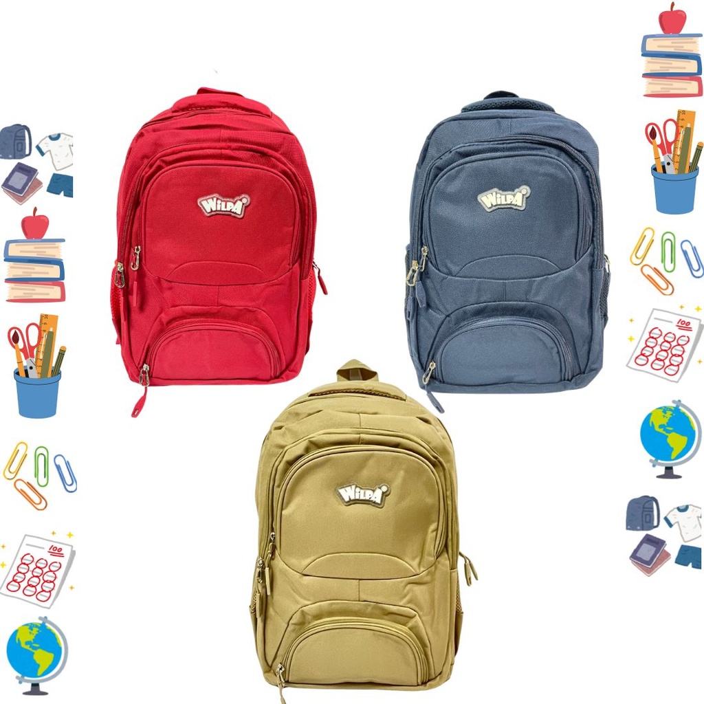 [DW834] Morral wilpa pequeño fondo entero hombre #14.5 