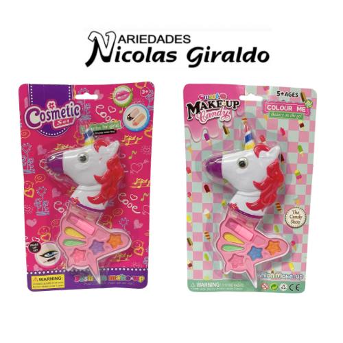Sombra infantil carton mediana unicornio