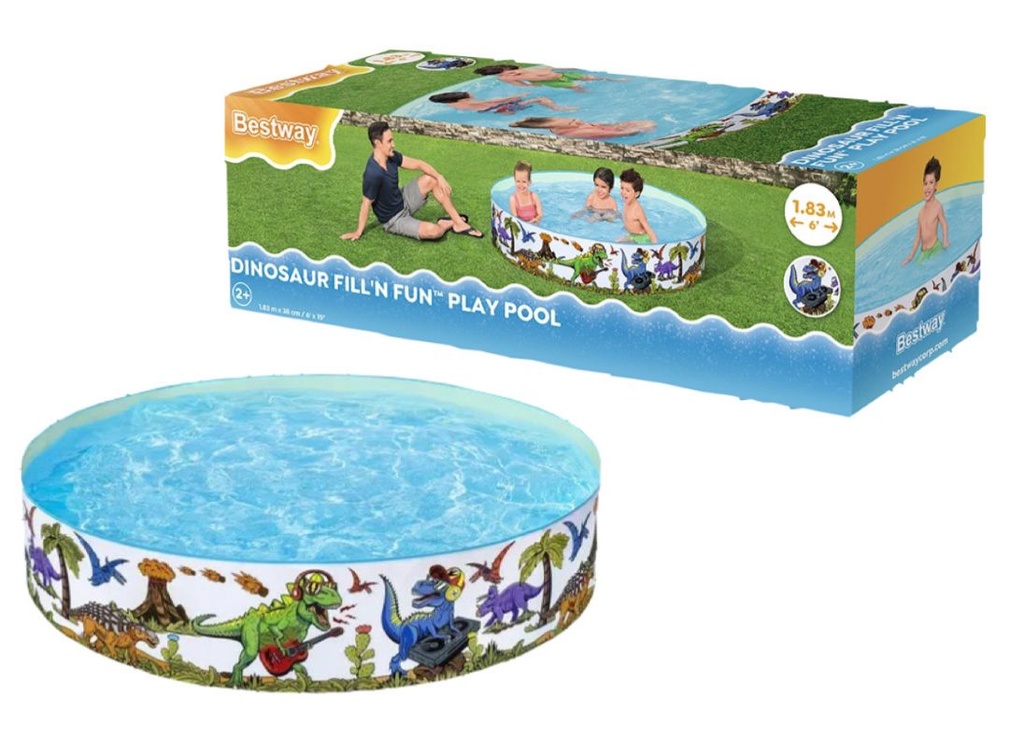 Piscina rigida mediana 1.83m x38cm 