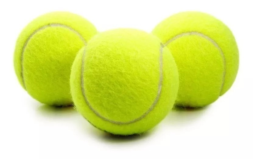 [BYG1676] Pelota tenis fina x3  