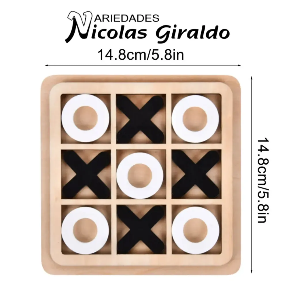 Didactico madera triqui sencillo
