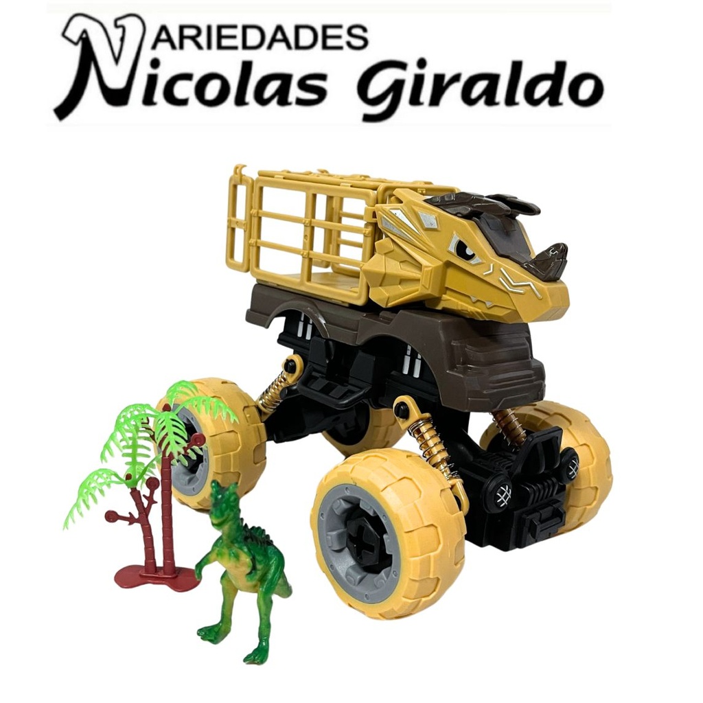 [CA10760] Carro llanton con amortiguacion dinosaurio 