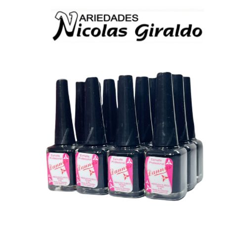[20001] Esmalte pequeño Dannys negro PQT X12