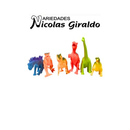 Animal dinosaurio chillon grande x6