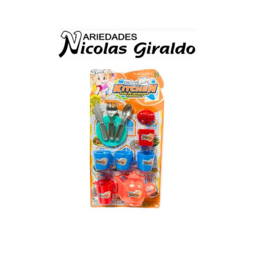 Vajilla infantil carton grande