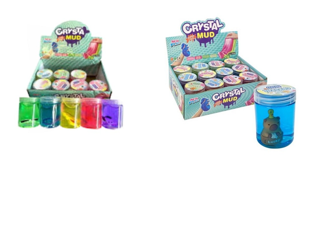 Slime mediano redondo con muñeco CJA X12