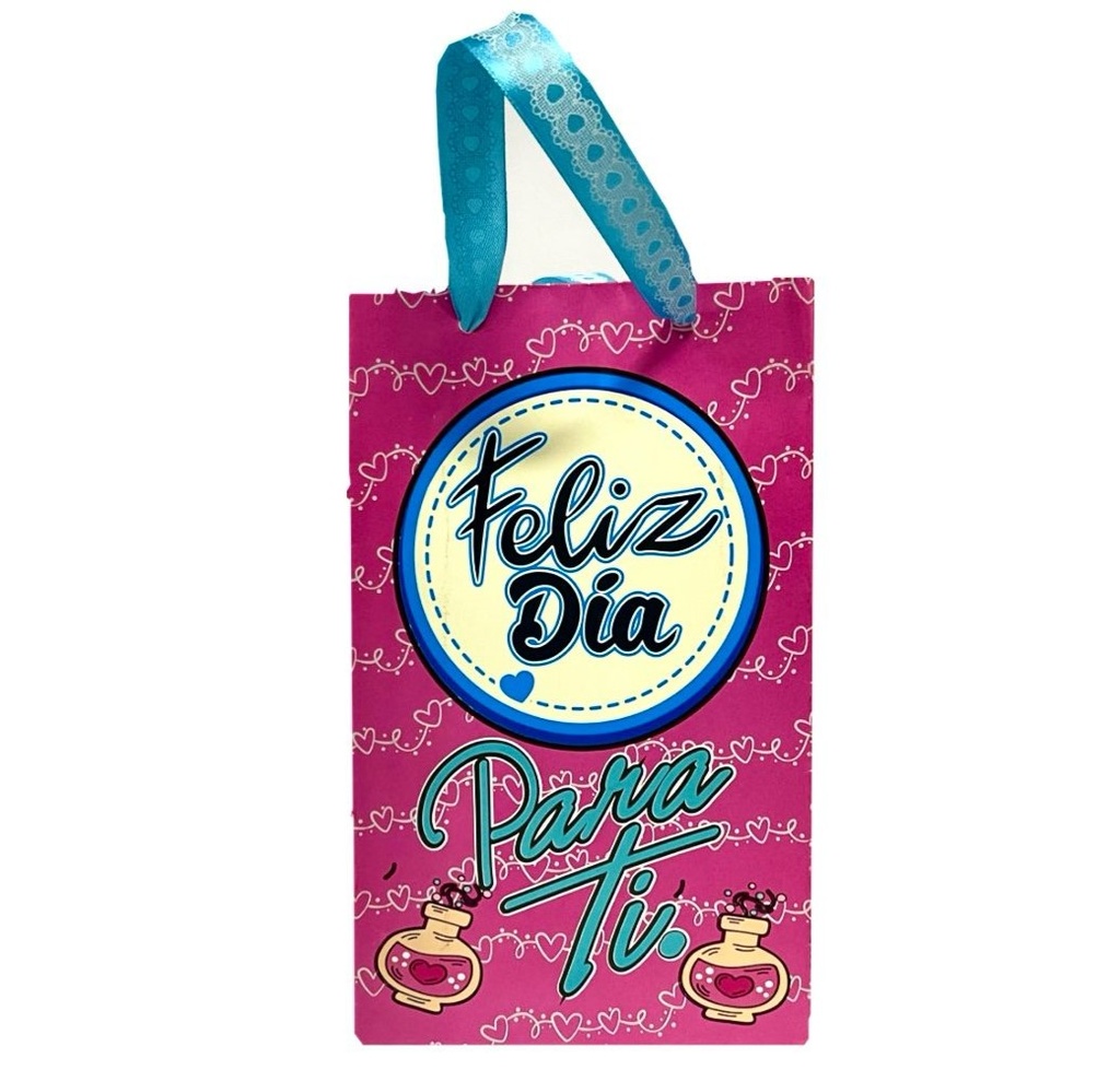 [UN2108] Bolsa regalo cariñito pequeña surtida PQT X12