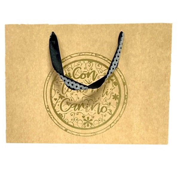 [UN0468] Bolsa regalo cariñito mediana horizontal estampada PQT X12