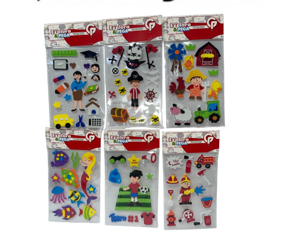 Figura foamy profesiones  PQT X12