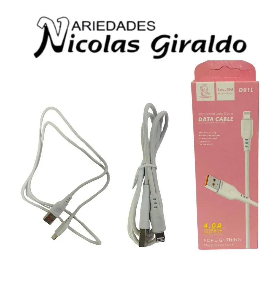 Cable usb tipo iphone 