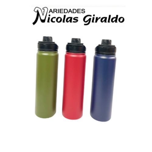 Termo metal fino fondo entero 650 ml