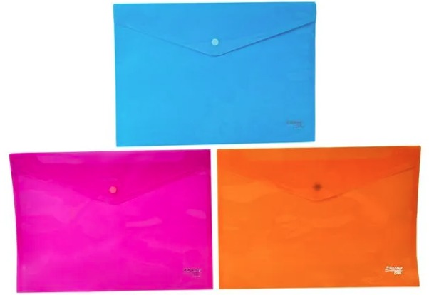Carpeta eterna plastica boton PQT X12