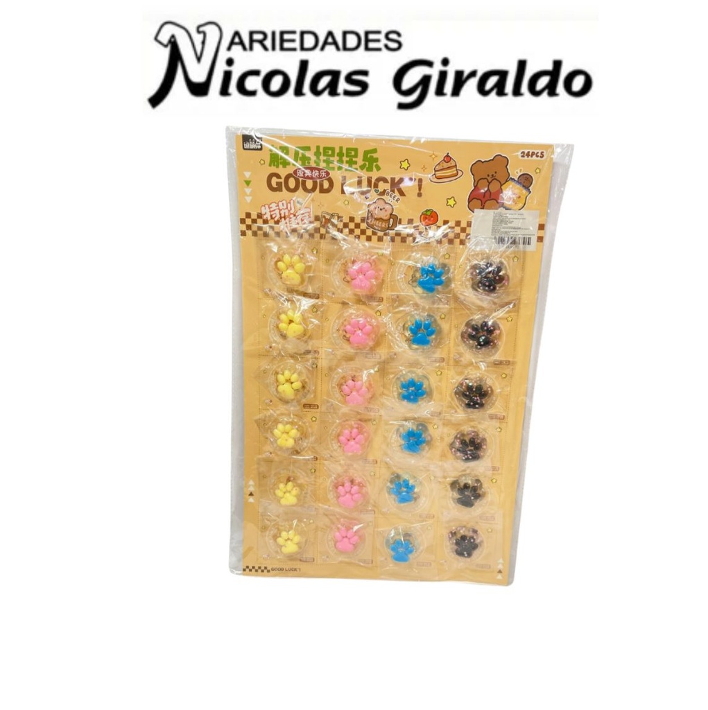 Squizzy mini huella carton x24 