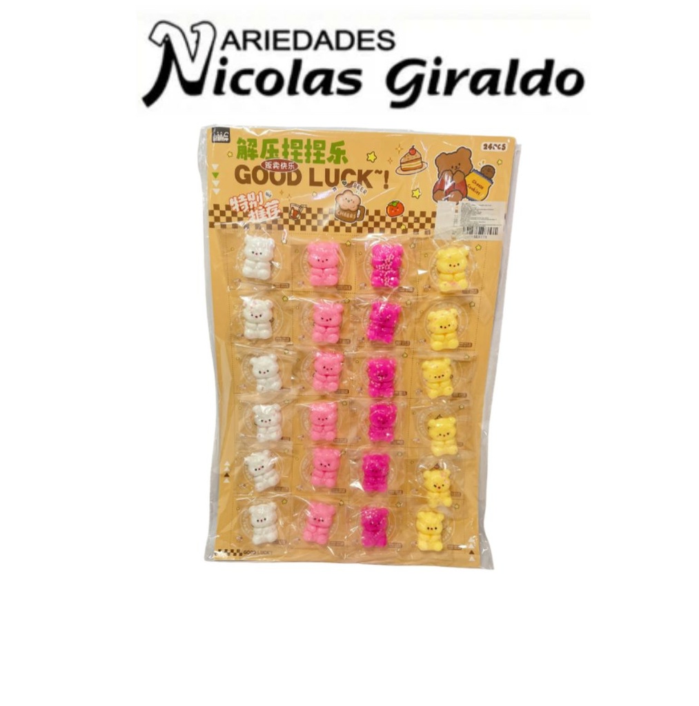 Squizzy mini oso carton x24  