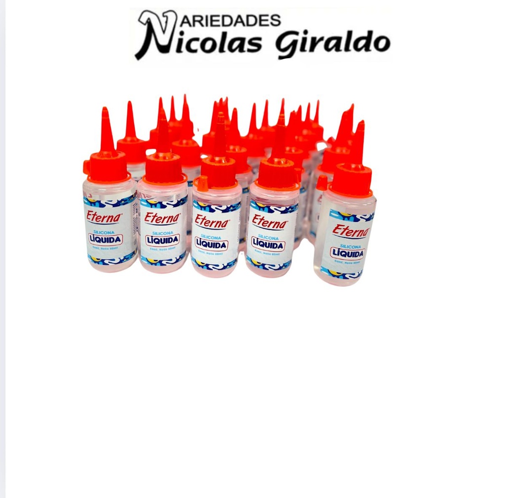 Silicona liquida x60ml eterna  CJA X24