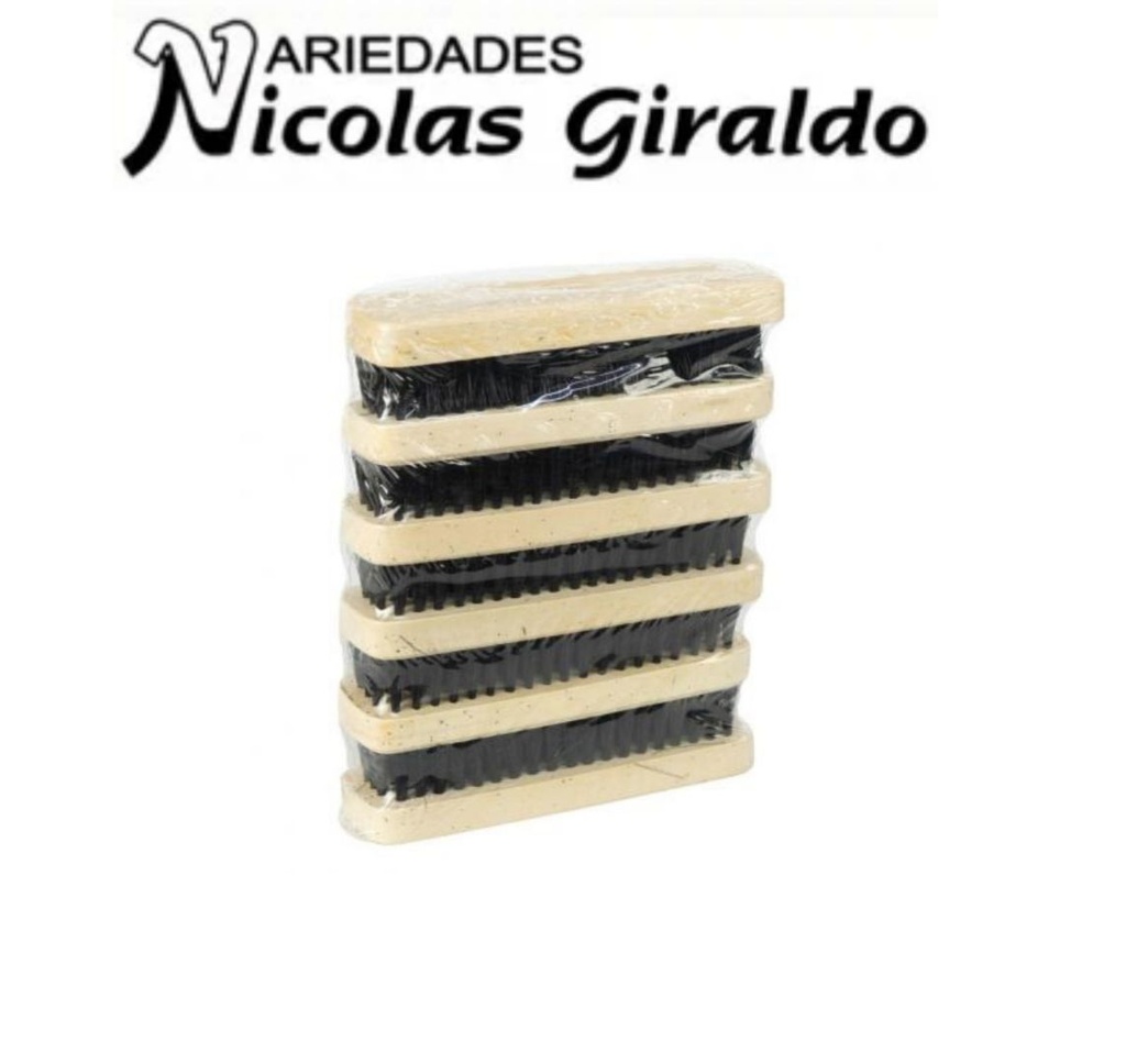 Cepillo lustrar chino grande 11cm #2 PQT X12 