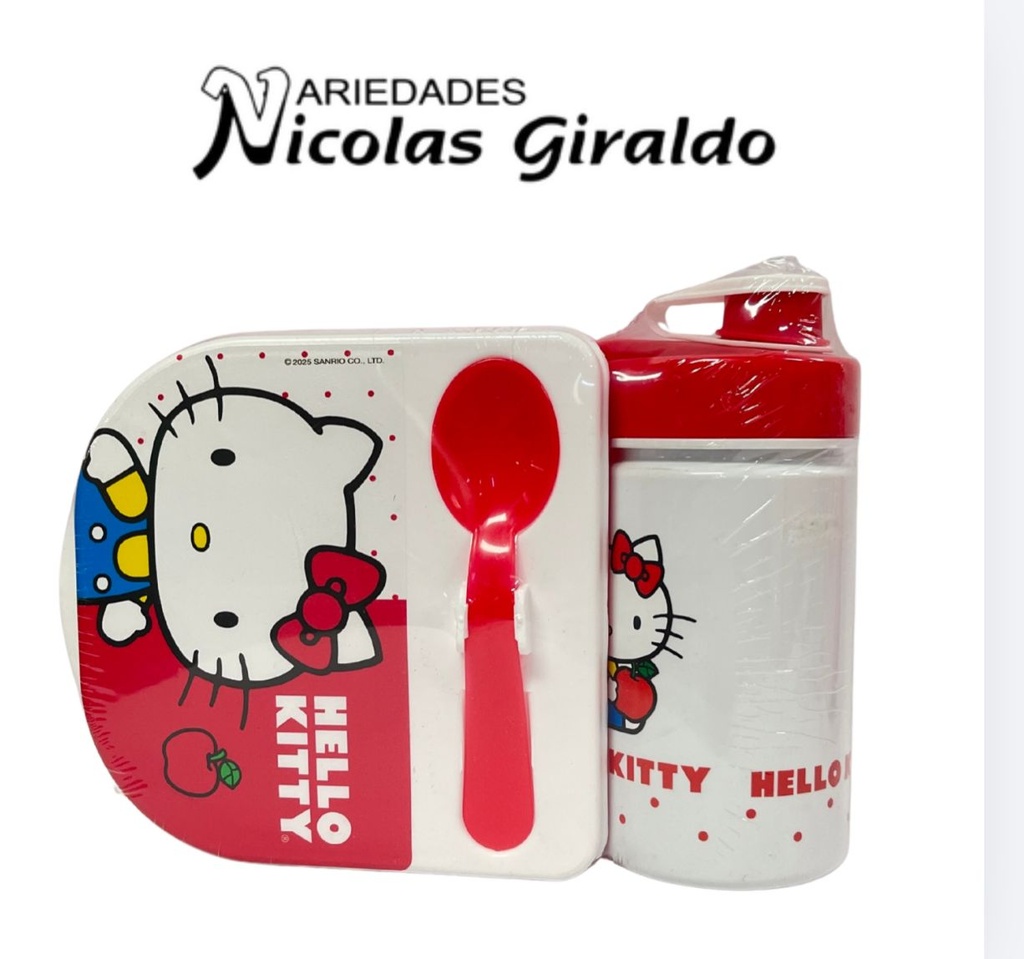 Coca mas termo set pox*tixe hello kitty