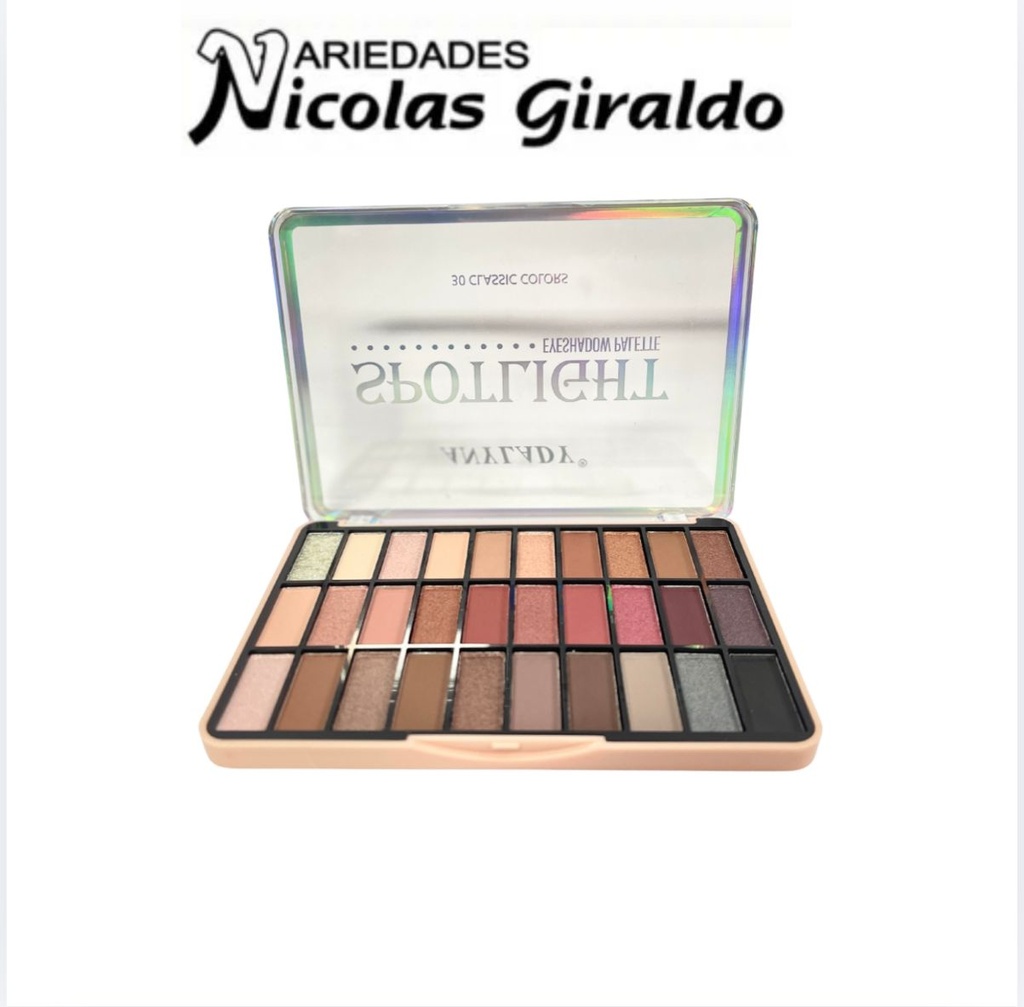 (8249)Sombra dama palette 30 tonos  