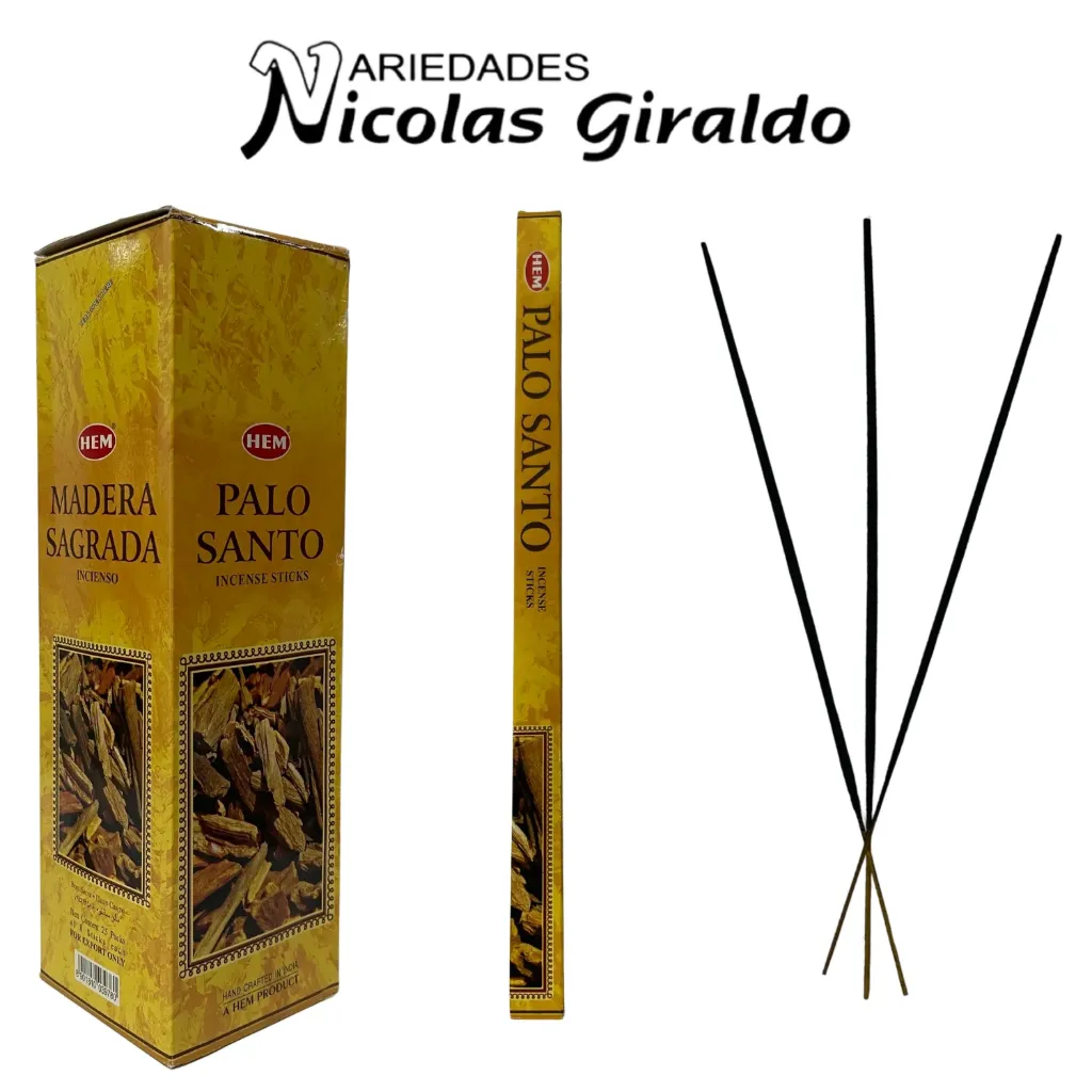 Incienso hem x 25 cajas palo santo