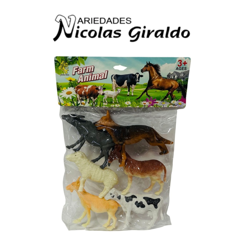 Animal domestico x6 grande 