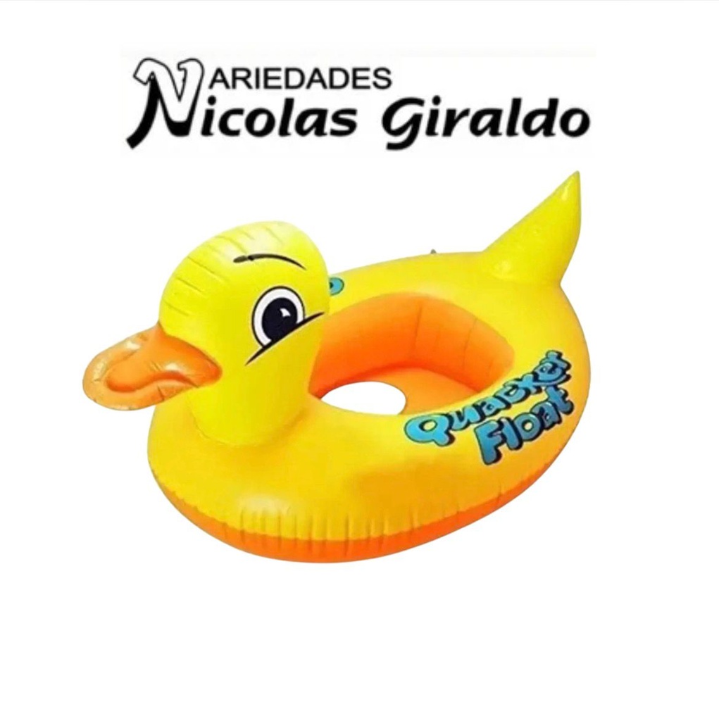 Flotador lancha pato