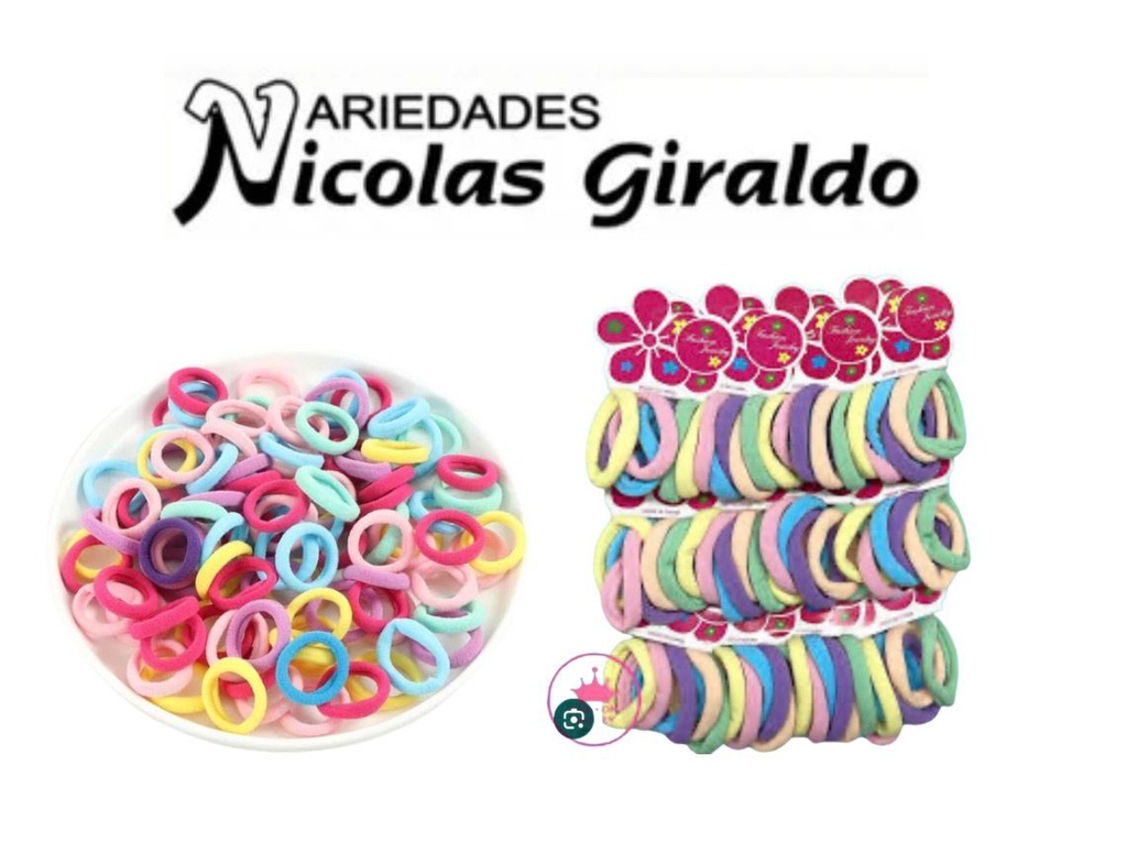 @Chulo resorte licra x6 grande pastel bolsa x12 (ST-030)