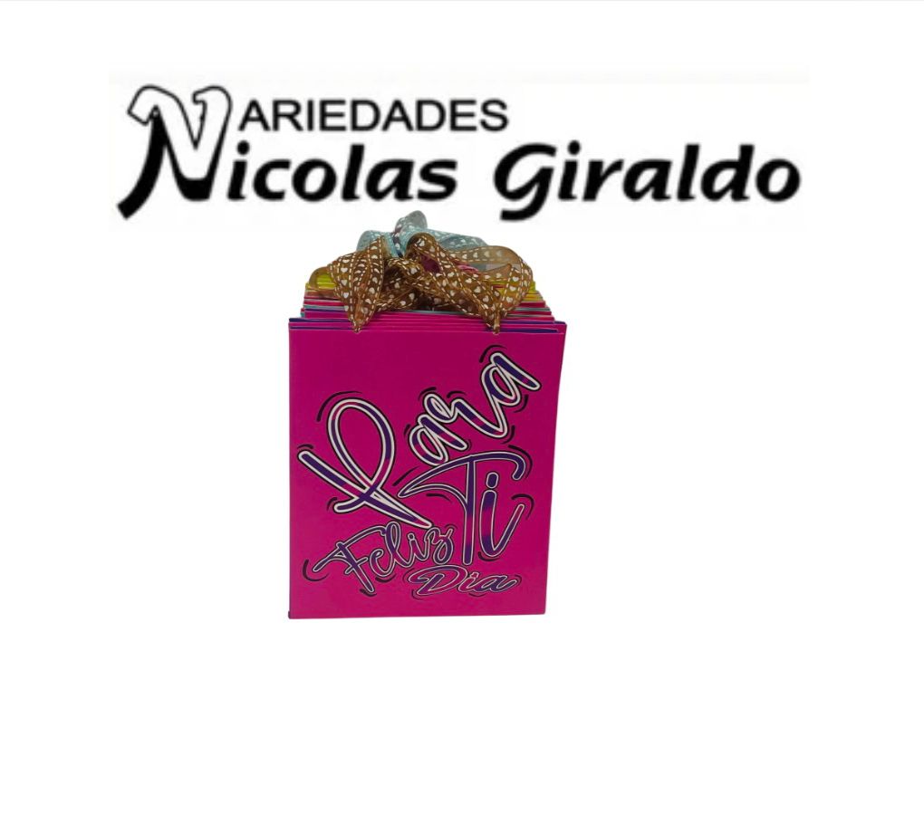Bolsa regalo cariñito pequeña surtida PQT X12 
