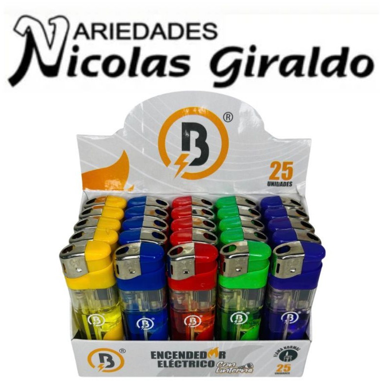 [BG2497] Candela linterna x25 bengala