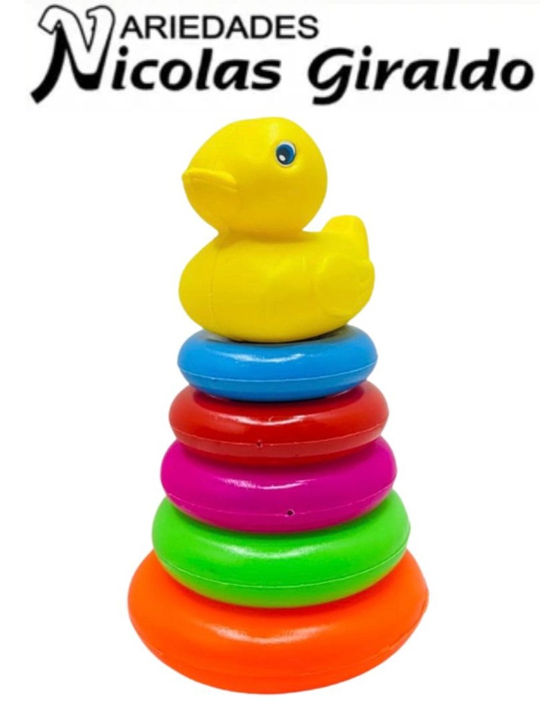Didactico pato aros pequeña