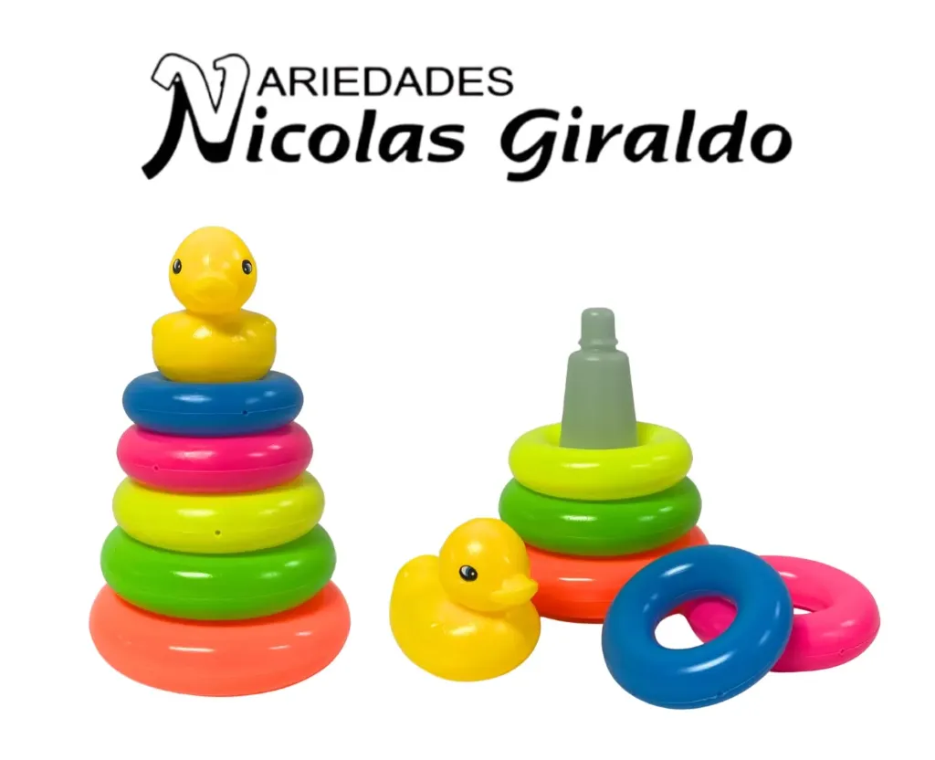 Didactico pato aros pequeña