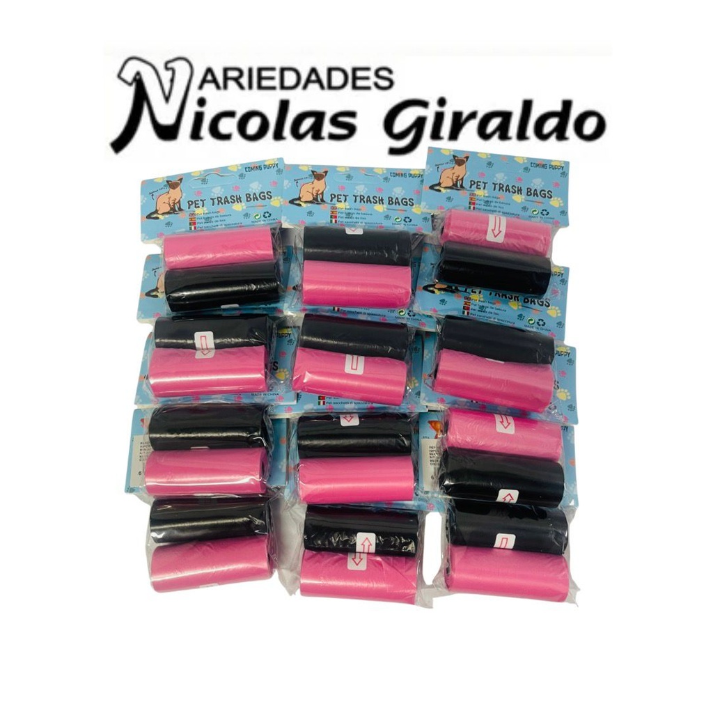 Bolsa mascota x2 pqt x12