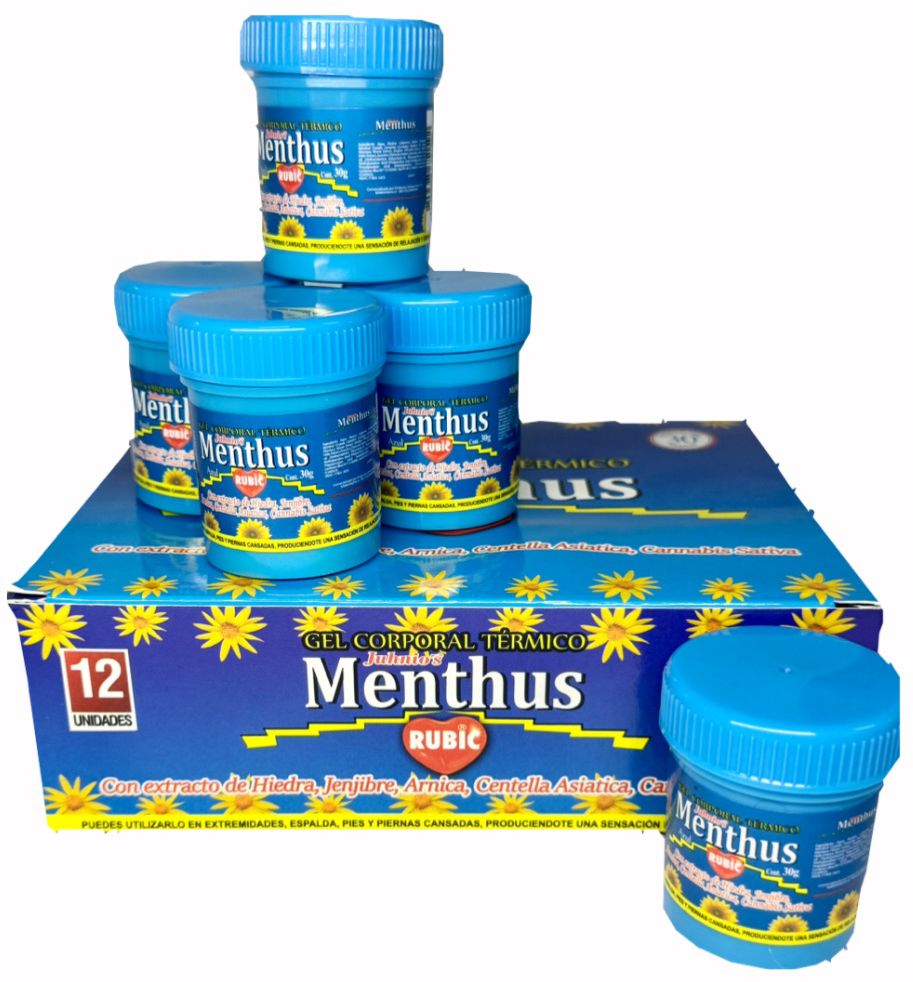 [294-X12] Menthus junhios pequeño azul x30 CJX12