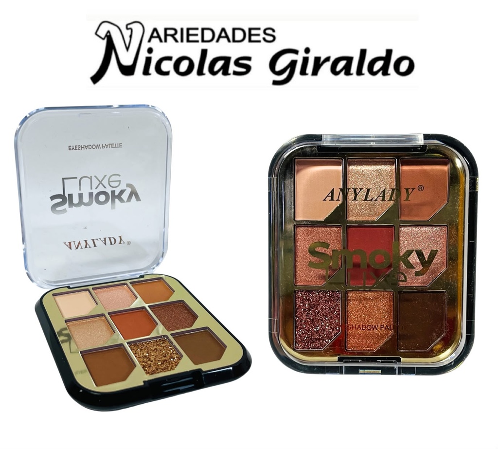 Sombra dama palette 9 tonos (AN1417)      