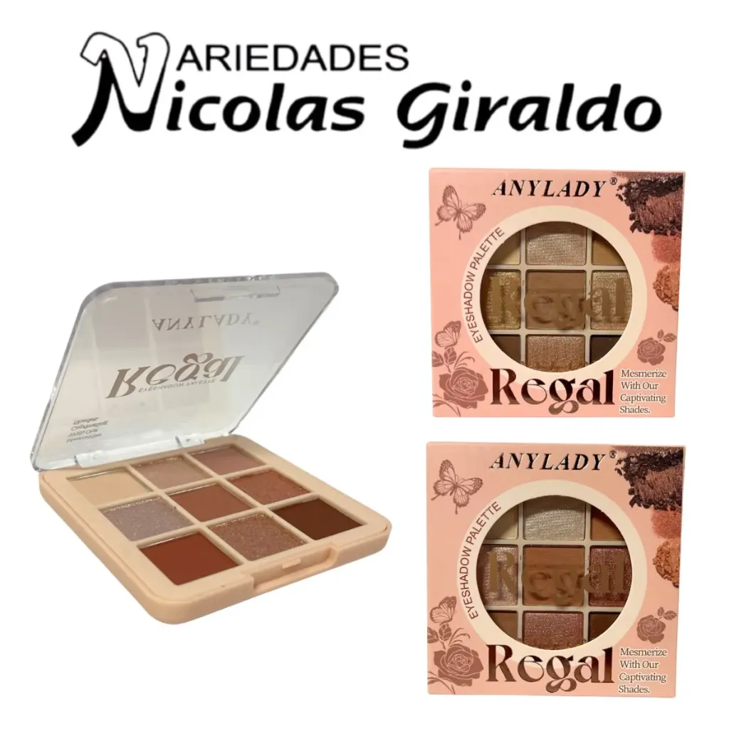[8372] Sombra dama palette 9 tonos (AN1357)     