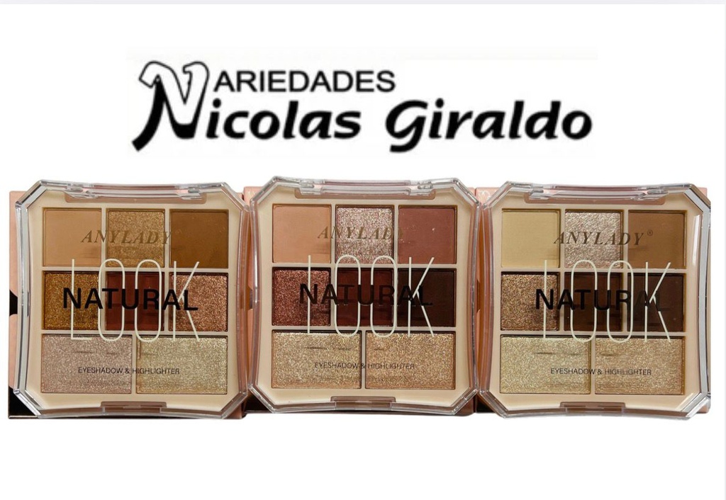 [8446] Sombra dama palette 9 tonos (AN1436)        