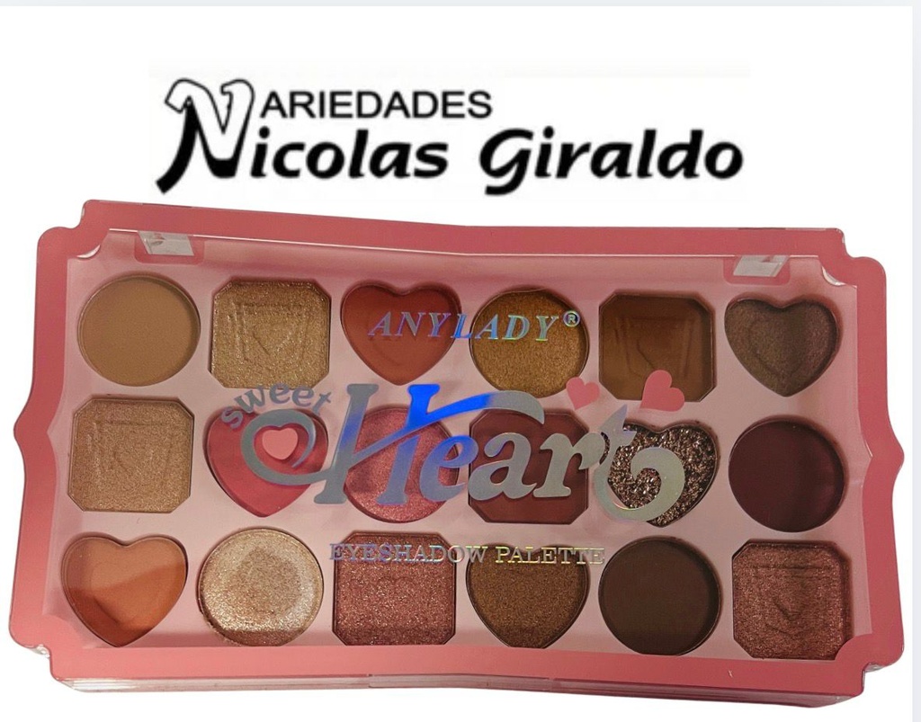 [8345] Sombra dama palette 12 tonos (AN1248)