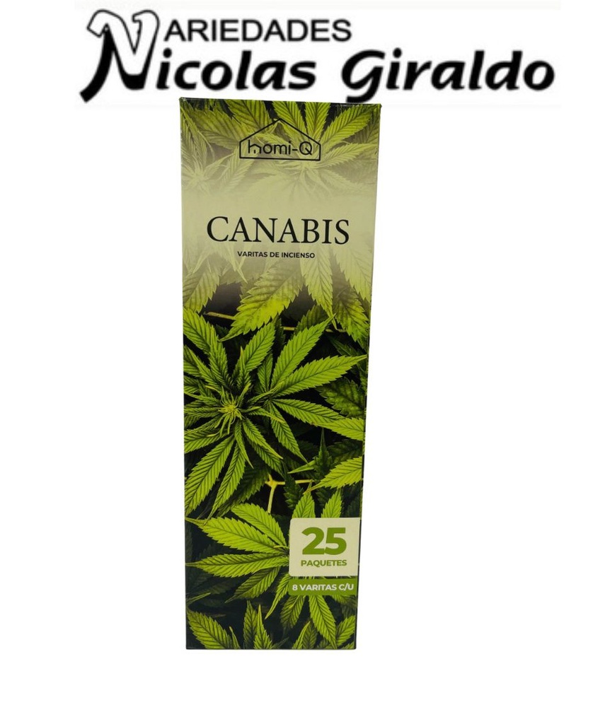 [HQHOMI-Q] Incienso homi-q x25 cajas cannabis HQ311