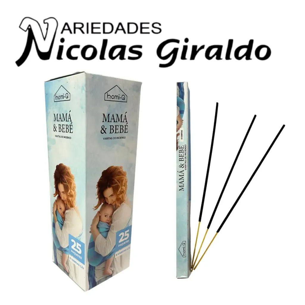 Incienso homi-q x25 cajas mama bebe HQ299