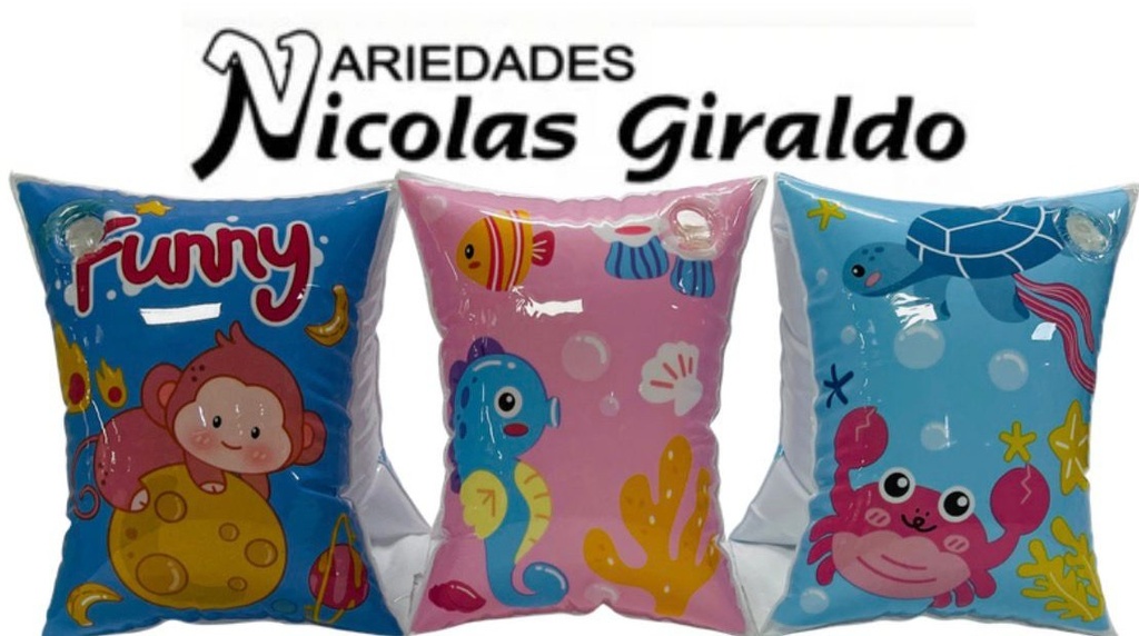 Flotador brazo estampado pequeño 