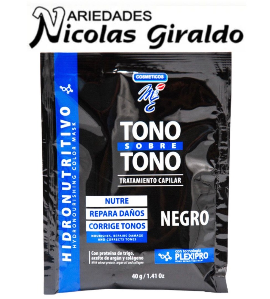 Tratamiento matizante mye x40ml negro