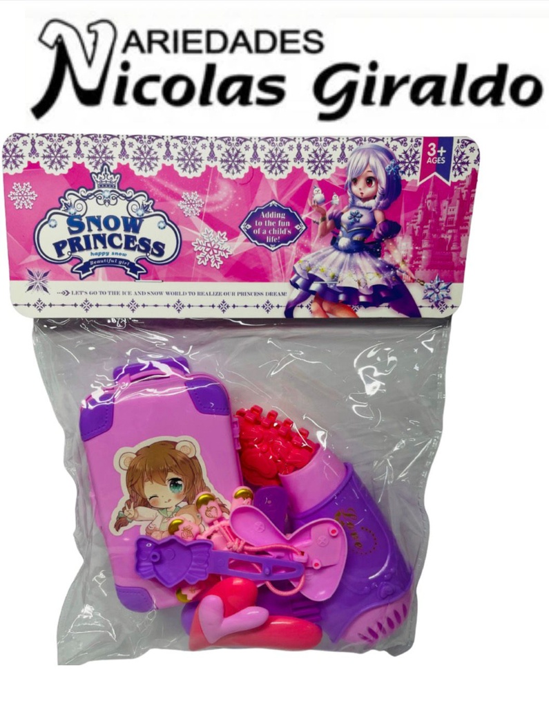 Set belleza niña bolsa 