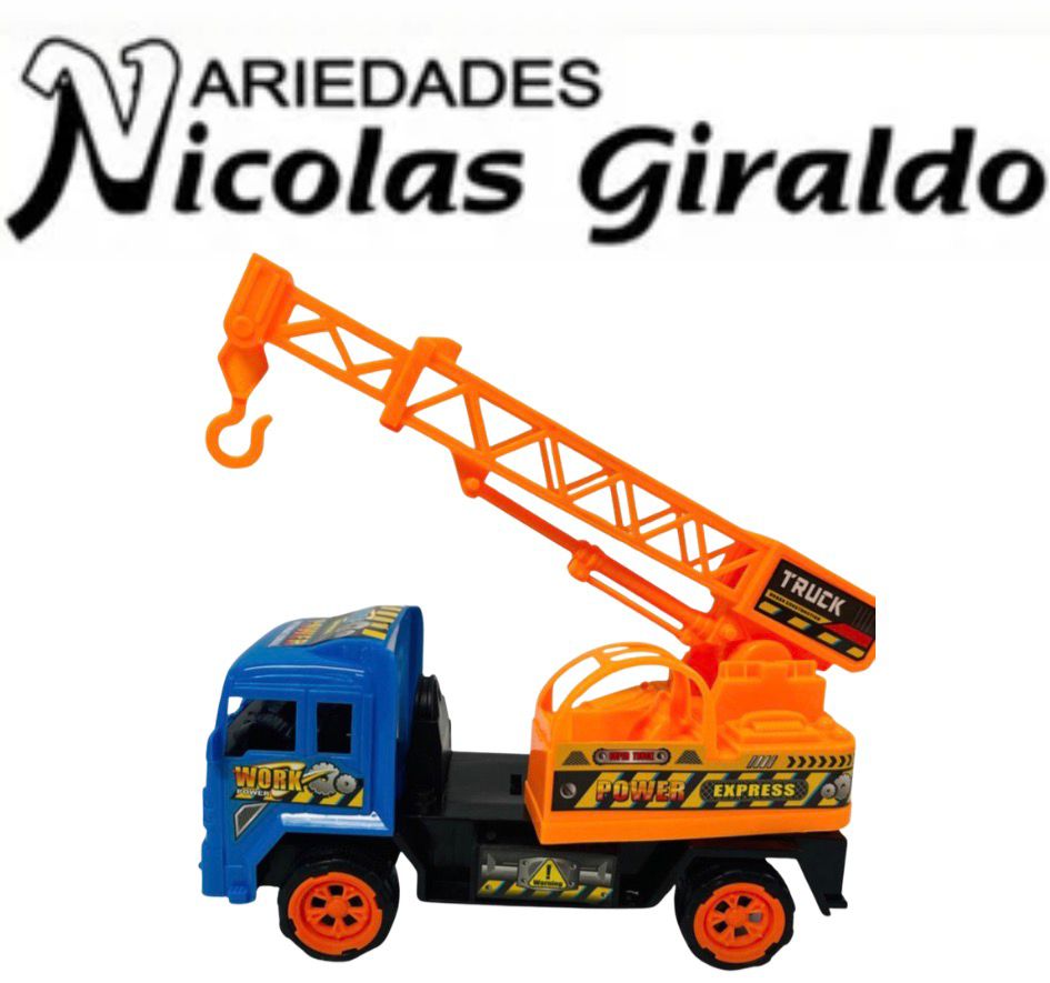 Carro constructor grua mediana 
