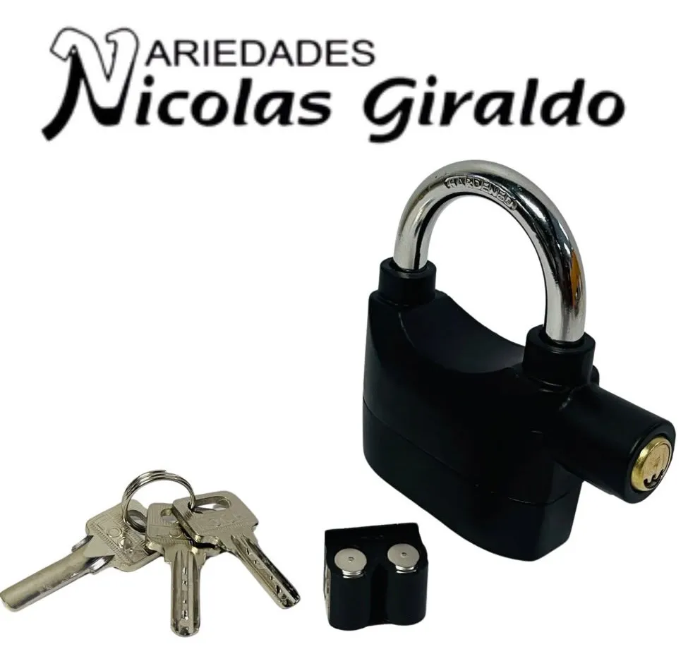 [PTQ1753] Candado con alarma