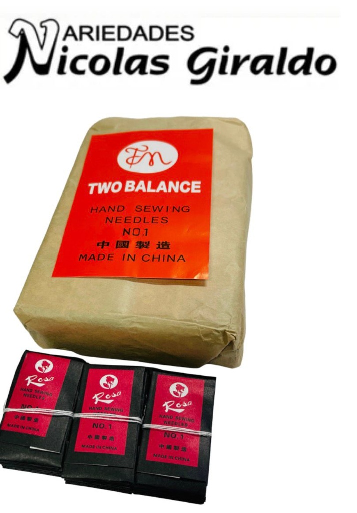 Aguja #1 en paño kilo 