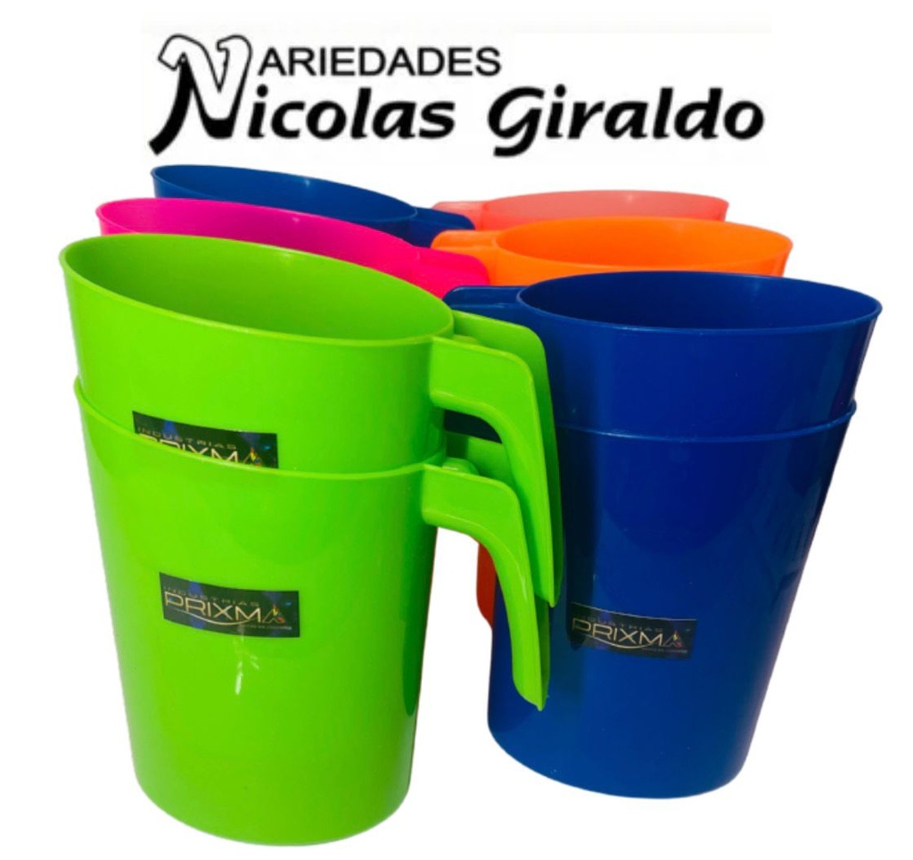 Jarra leche ovalada fina PQT X12