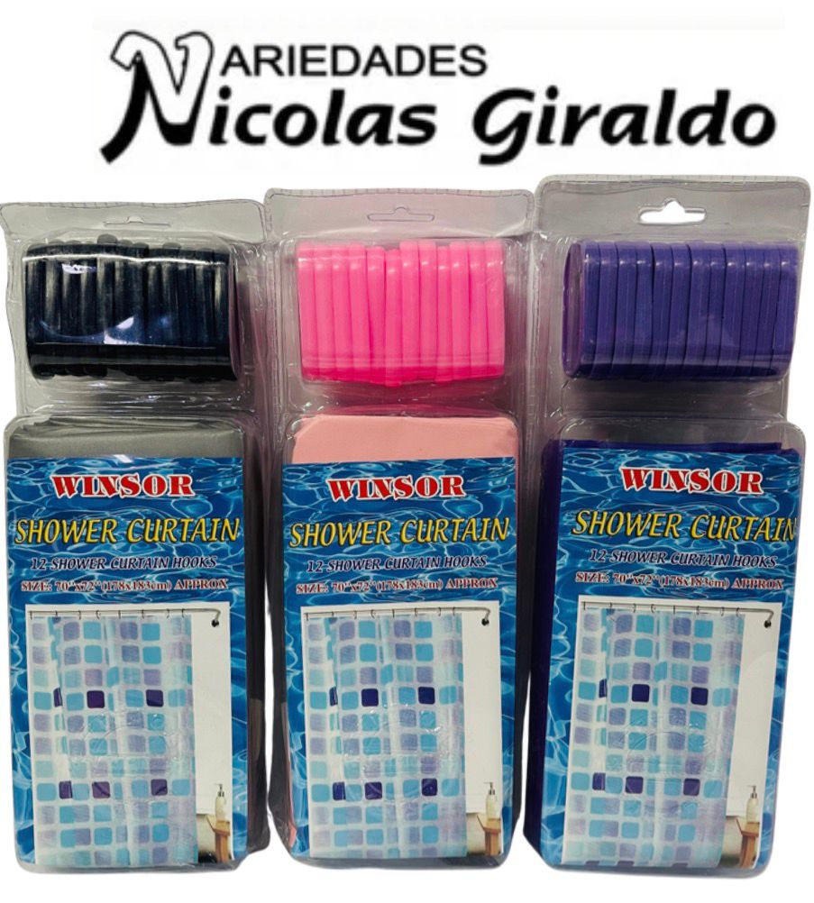 Cortina baño winsor fondo entero