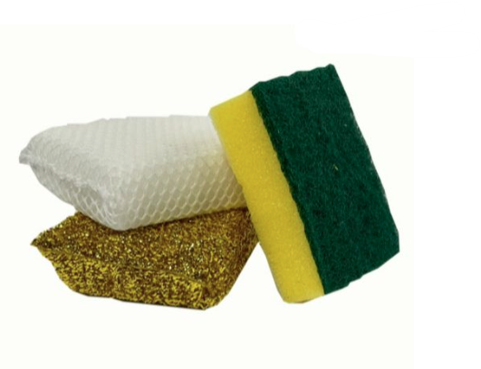 [KIT#4] Esponja multiusos x3 pqt x12
