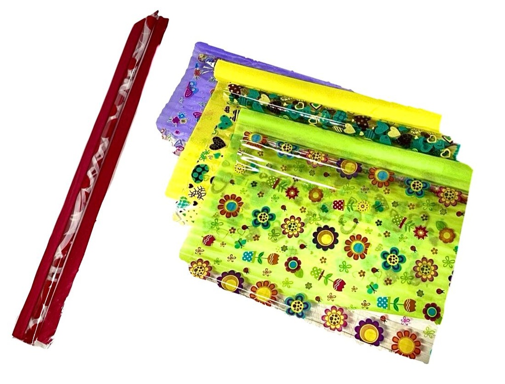 [102020] @Papel celofan con globo pqt x12