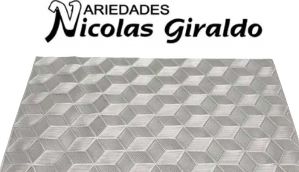 [SLT3842] Individual mesa fino rectangular x6 plata