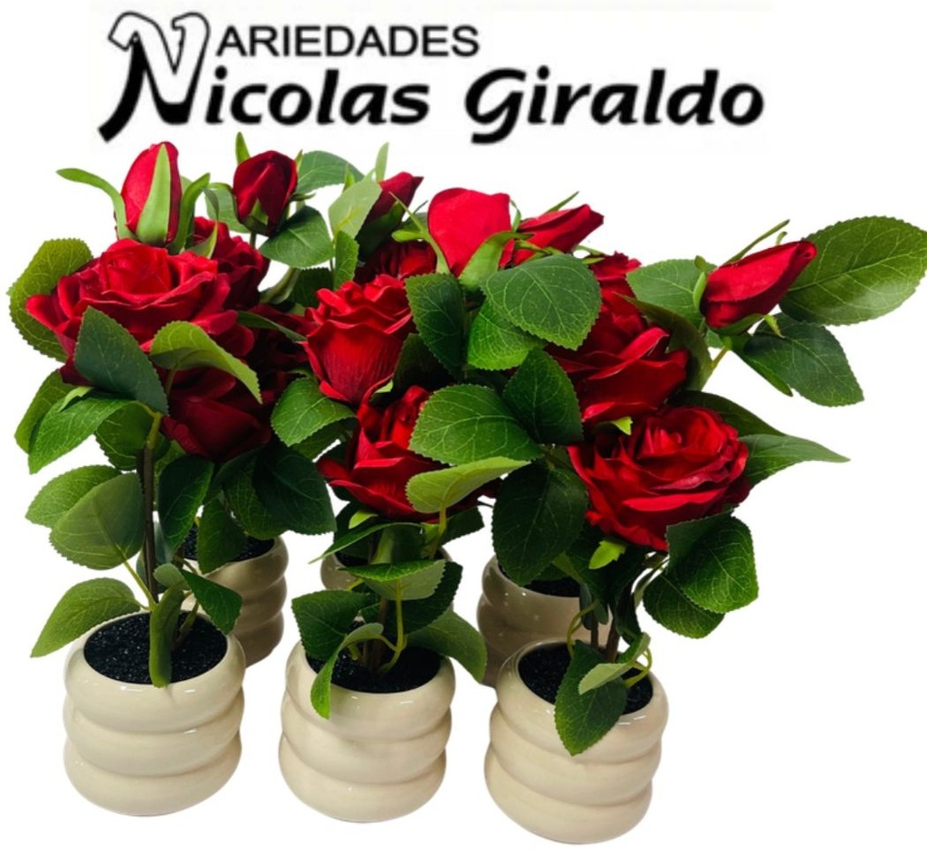 Matera fina flor artificial CJX6